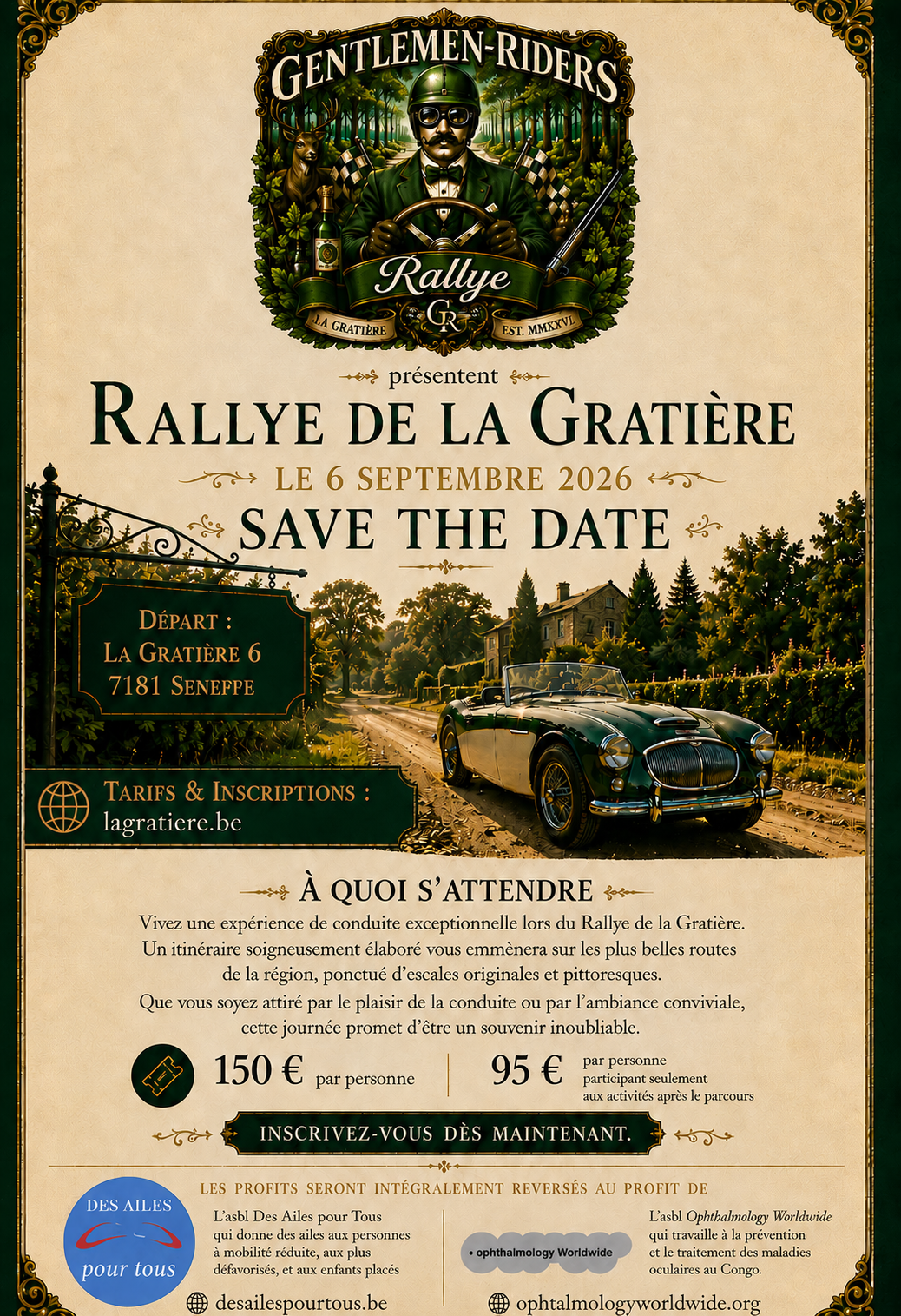 Rallye de la Gratière - Save The Date